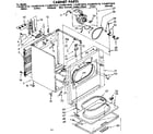 Kenmore 11086574210 cabinet parts diagram