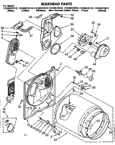 Bulkhead parts