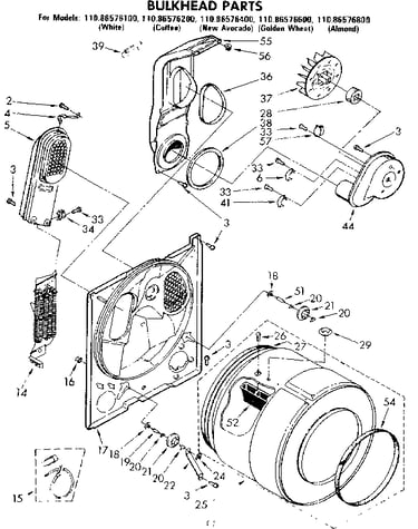 Bulkhead parts