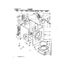 Kenmore 11086576310 cabinet parts diagram