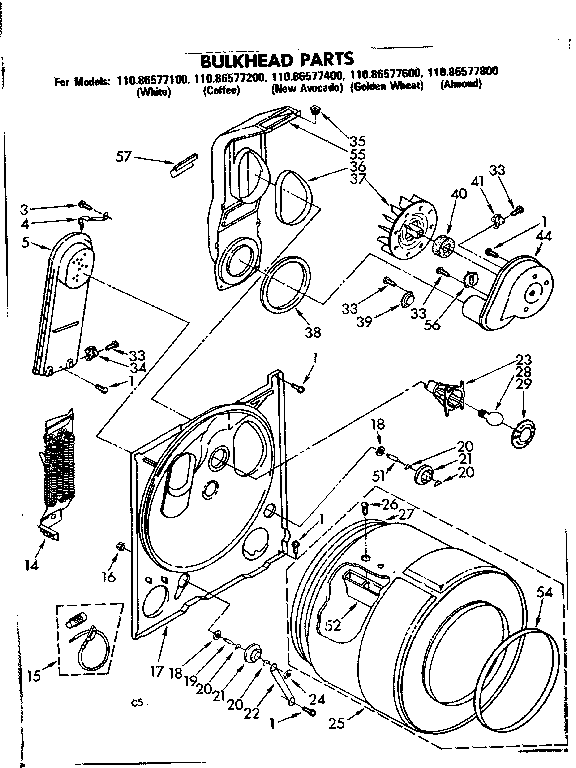 BULKHEAD PARTS