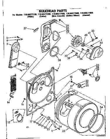 Bulkhead parts