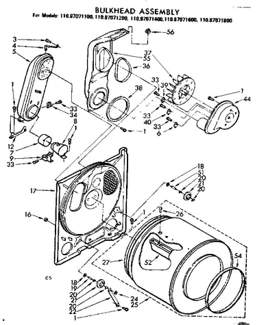 Bulkhead parts