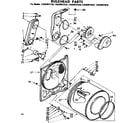 Kenmore 11087071410 bulkhead parts diagram