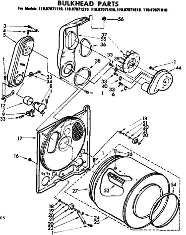Bulkhead parts