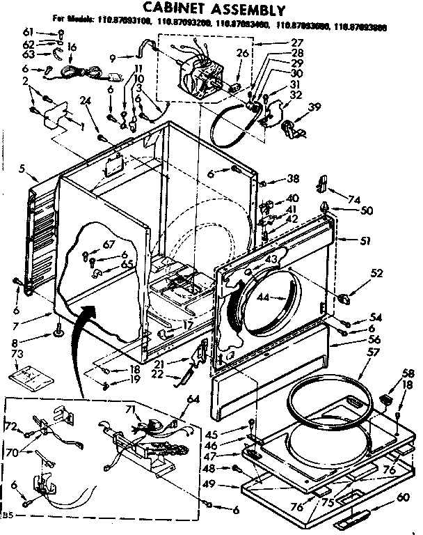 Cabinet assembly