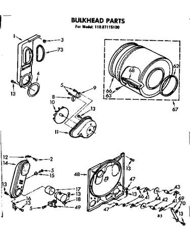 Bulkhead parts