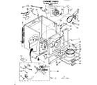 Sears 11087130110 cabinet parts diagram