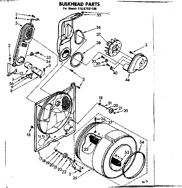 Bulkhead parts