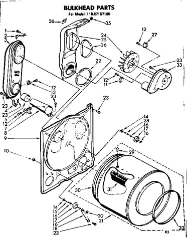 Bulkhead parts