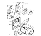 Sears 11087160100 bulkhead parts diagram