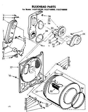 Bulkhead parts