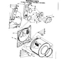 Sears 11087160110 bulkhead parts diagram