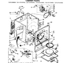 Sears 11087163200 cabinet parts diagram