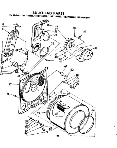 Bulkhead parts