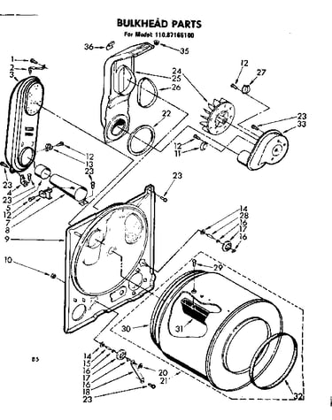 Bulkhead parts