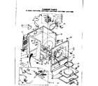 Sears 11087173800 cabinet parts diagram