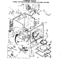Sears 11087175100 cabinet parts diagram