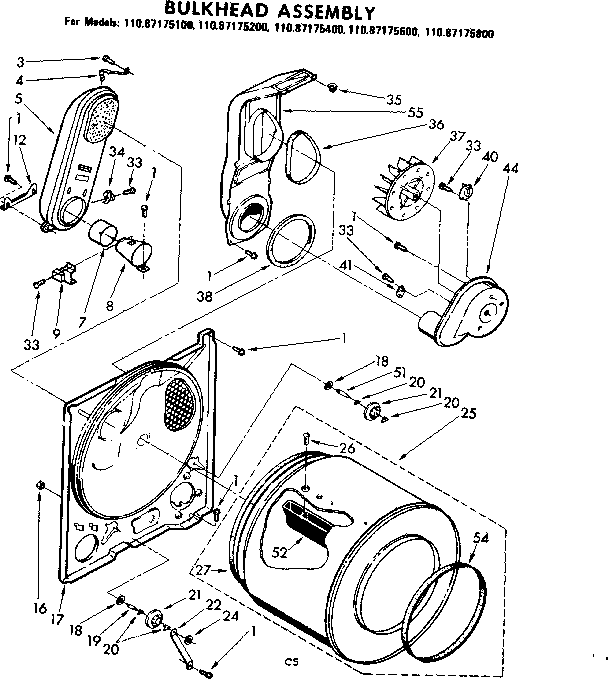 Bulkhead parts