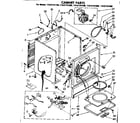 Sears 11087181100 cabinet parts diagram