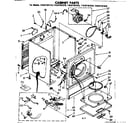 Sears 11087181210 cabinet parts diagram