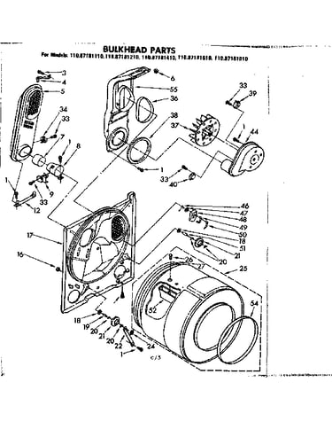 Bulkhead parts