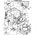 Sears 11087182600 cabinet parts diagram