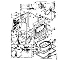 Sears 11087294510 cabinet parts diagram