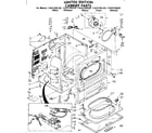 Sears 11087294720 cabinet parts diagram