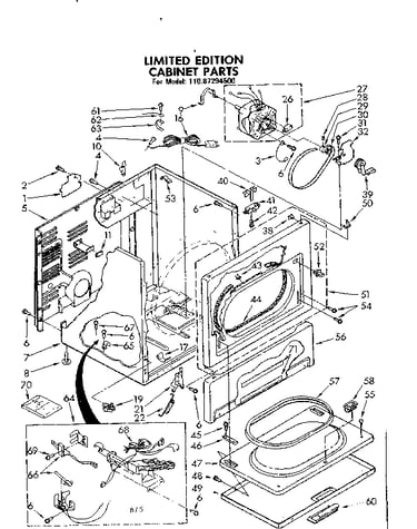 Limited edition/cabinet parts