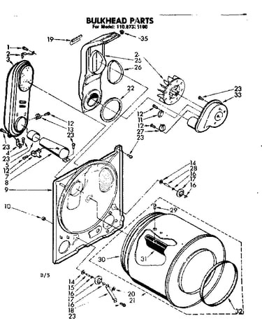 Bulkhead parts