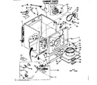 Sears 11087340100 cabinet parts diagram