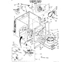 Sears 11087340110 cabinet parts diagram