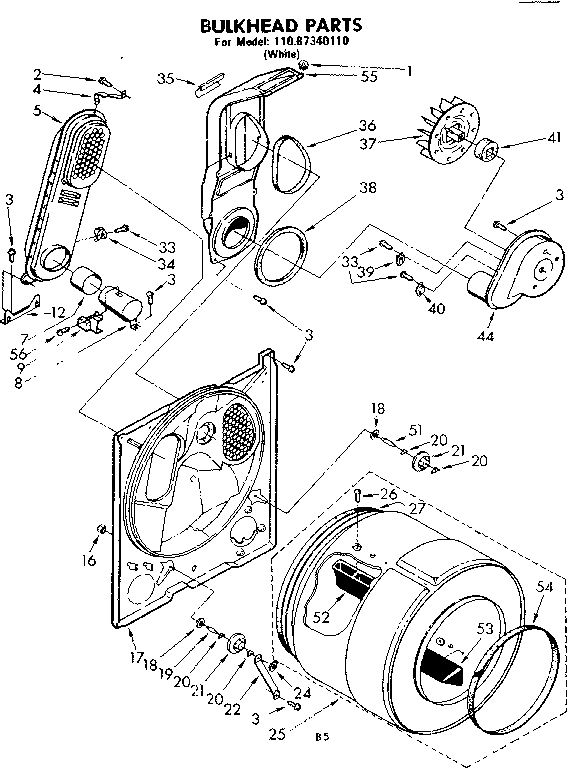 Bulkhead parts