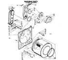 Sears 11087345100 bulkhead parts diagram