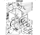 Sears 11087356100 cabinet parts diagram