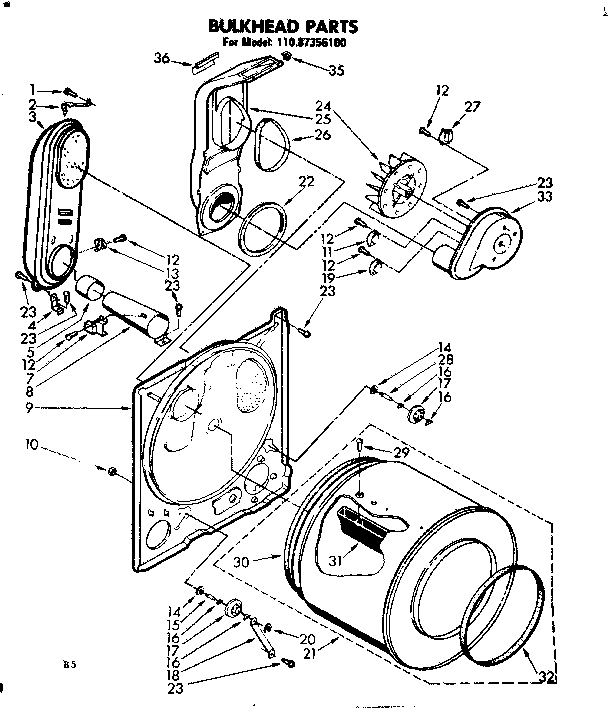 Bulkhead parts