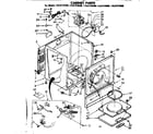 Sears 11087370200 cabinet parts diagram