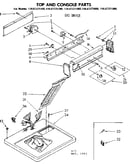Top and console parts