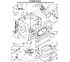 Sears 11087371800 cabinet parts diagram