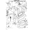 Sears 11087373410 cabinet parts diagram