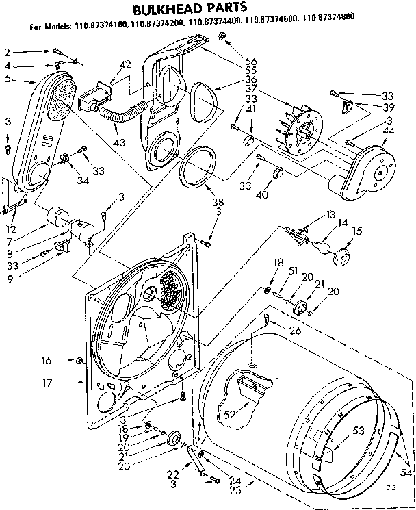 Bulkhead parts