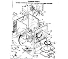 Sears 11087375200 cabinet parts diagram