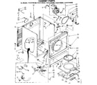 Sears 11087376800 cabinet parts diagram