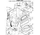 Sears 11087381400 cabinet parts diagram