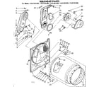 Sears 11087381600 bulkhead parts diagram