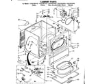 Sears 11087381810 cabinet parts diagram
