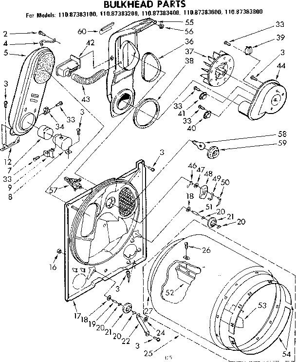 Bulkhead parts
