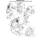 Kenmore 11087384100 bulkhead parts diagram
