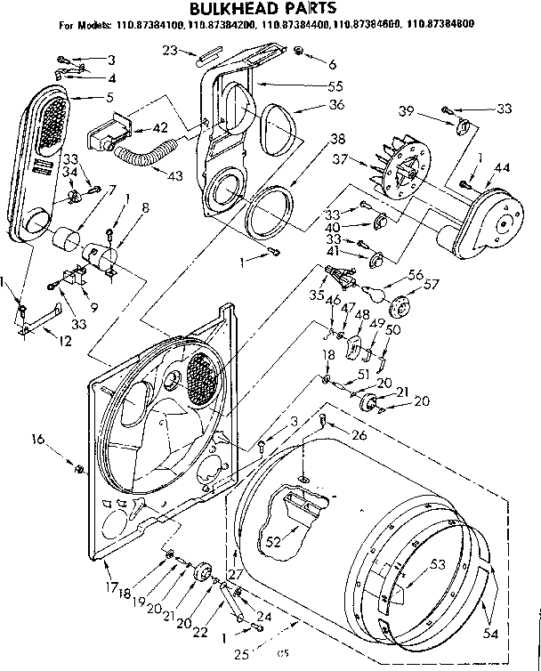 Bulkhead parts